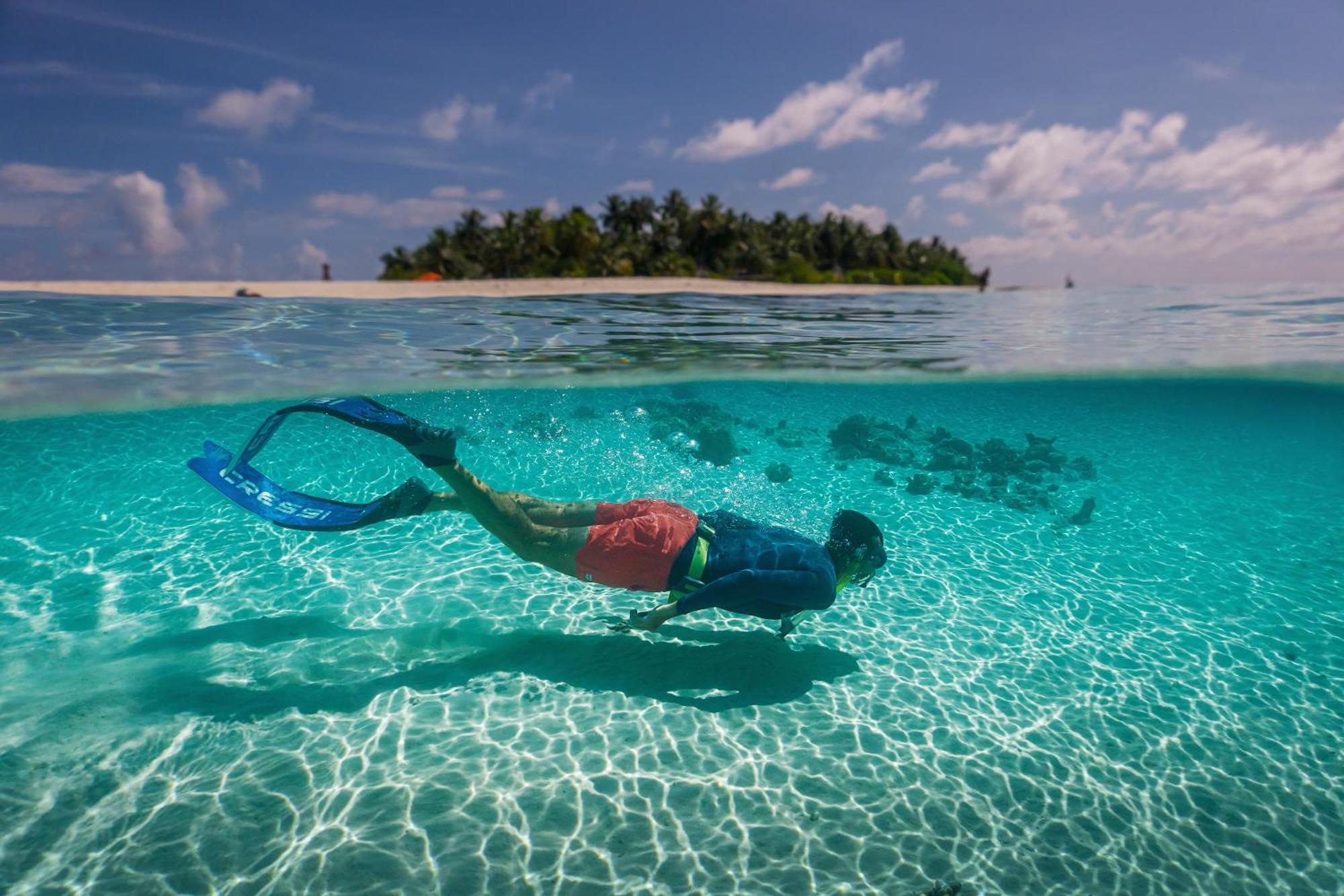 ホテル サン サイヤム ヴィルー リーフ Meedhoo  エクステリア 写真